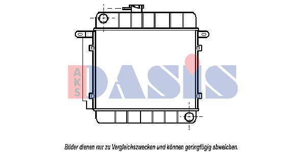 AKS DASIS Radiators, Motora dzesēšanas sistēma 050040N